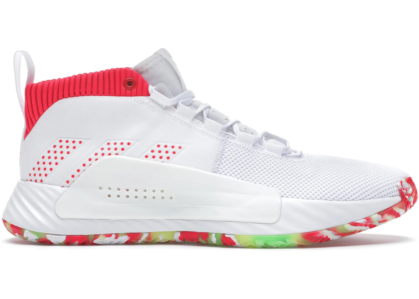 Adidas Dame 5 White Multi