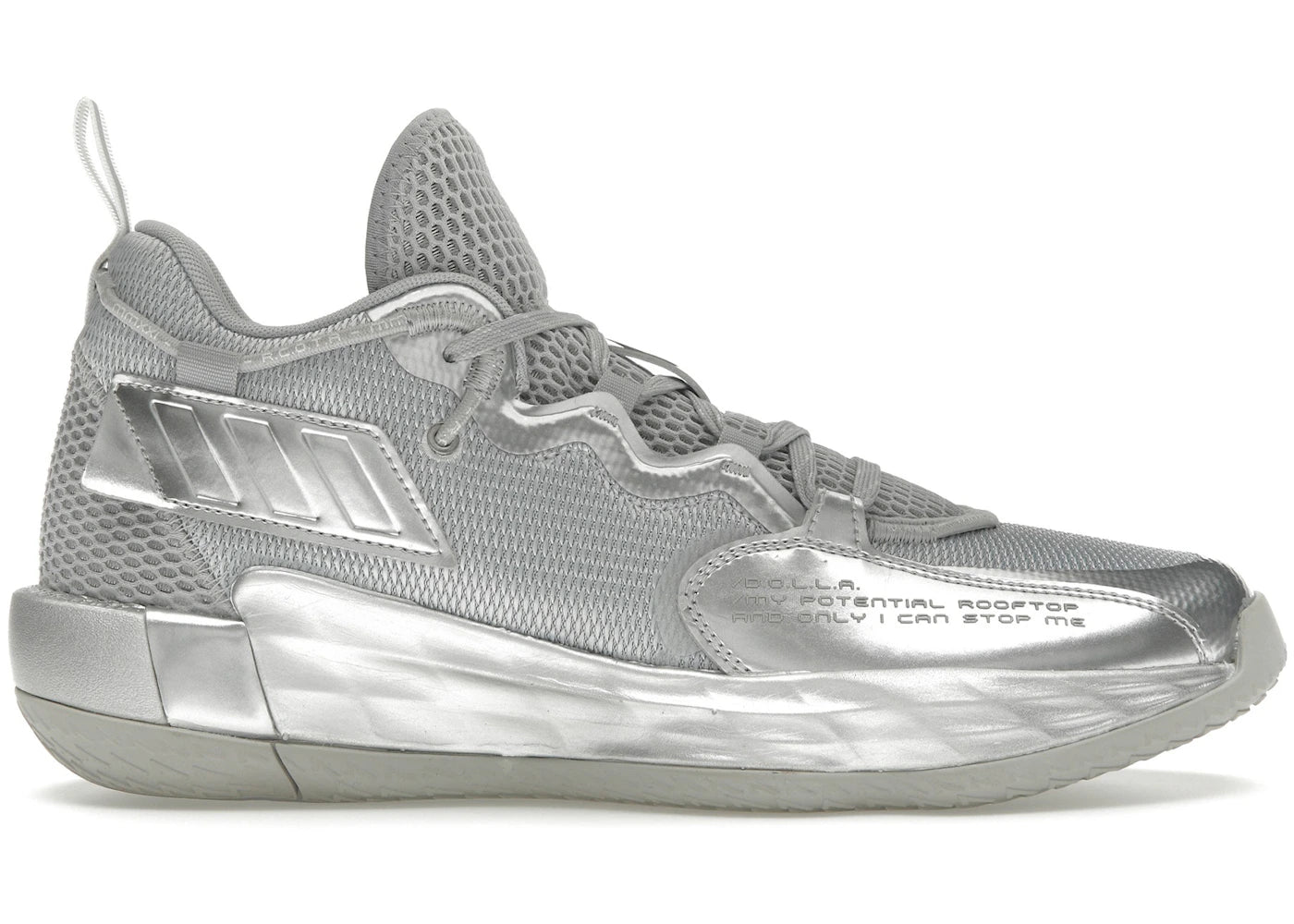 Adidas Dame 7 Extply Silver Metallic