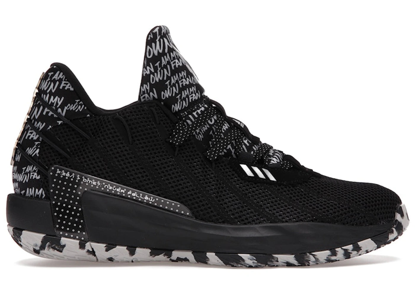 Adidas Dame 7 I Am My Own Fan Core Black