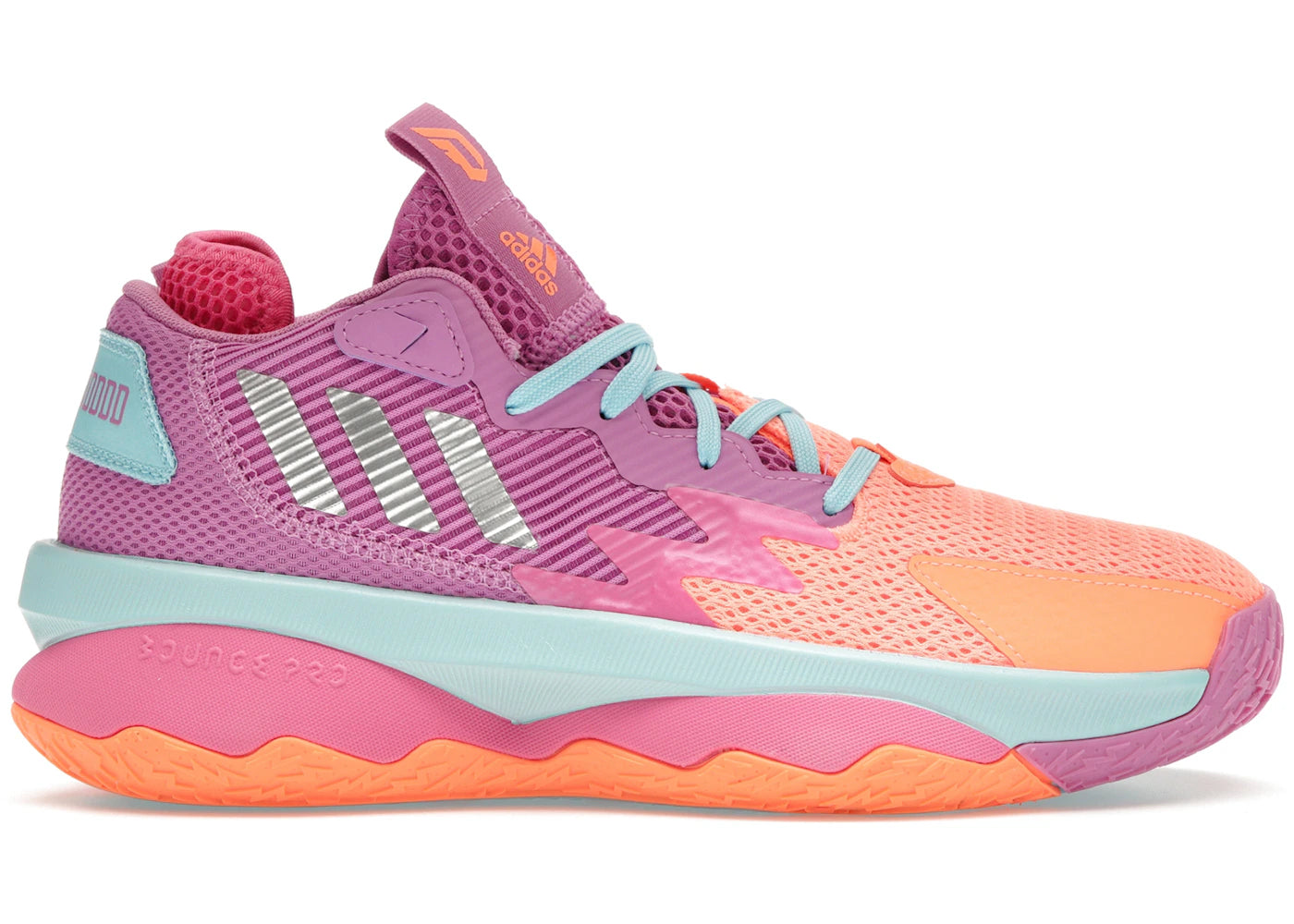 Adidas Dame 8 Chelsea Gray Point Gawd