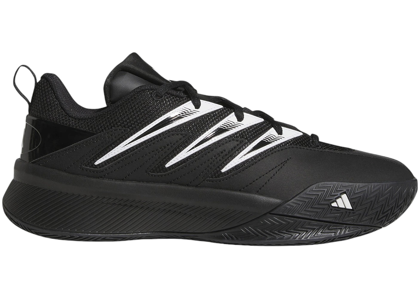 Adidas Dame Certified 3 Low Core Black Cloud White