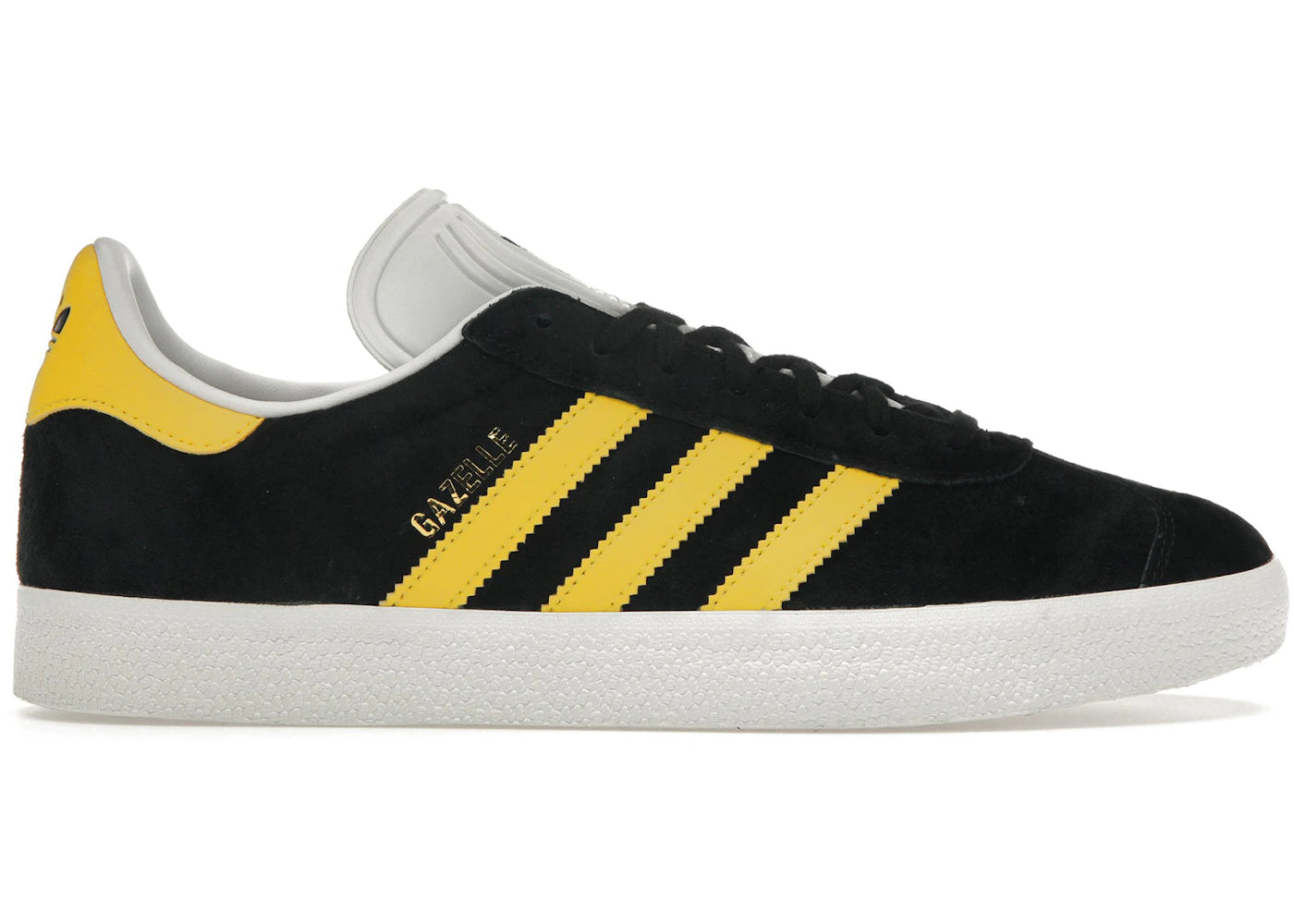 Adidas Gazelle Black Impact Yellow