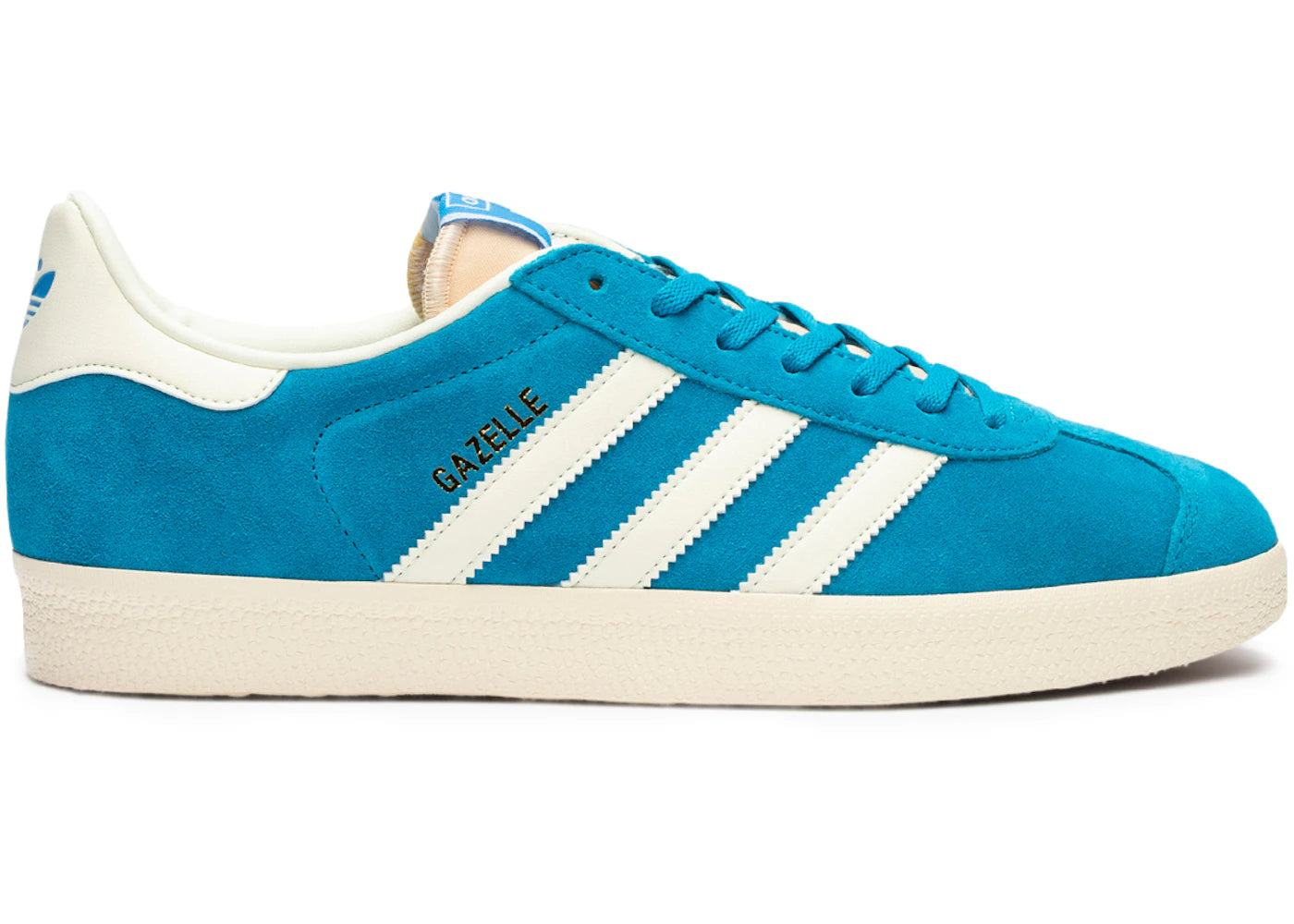 Adidas Gazelle Bold Aqua Off White Cream White