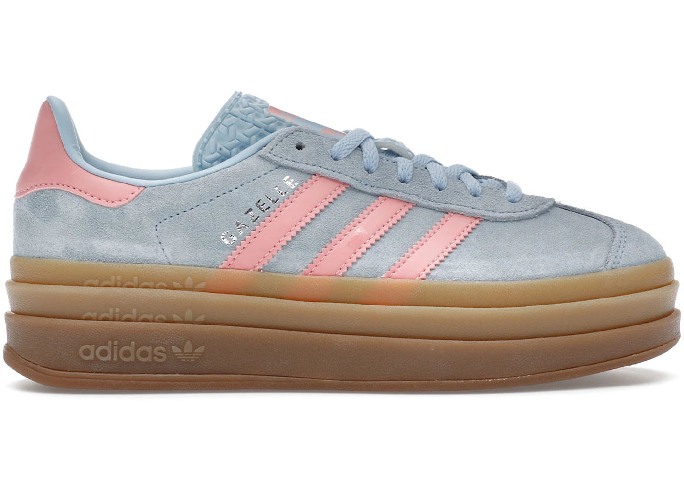 Adidas Gazelle Bold Clear Sky Semi Pink Spark (Kids) UK