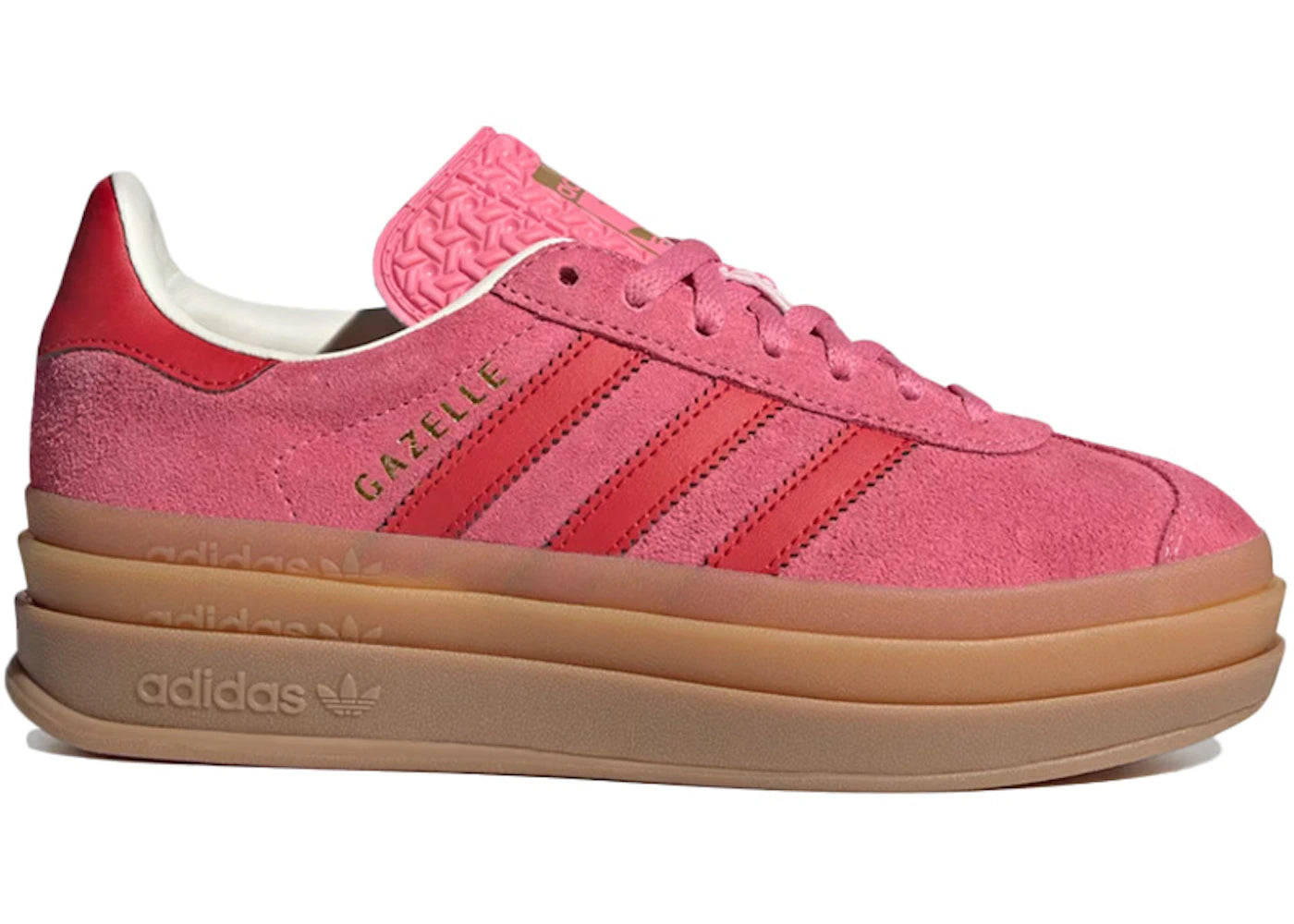 Adidas Gazelle Bold Rose Tone Better Scarlet (Gs)