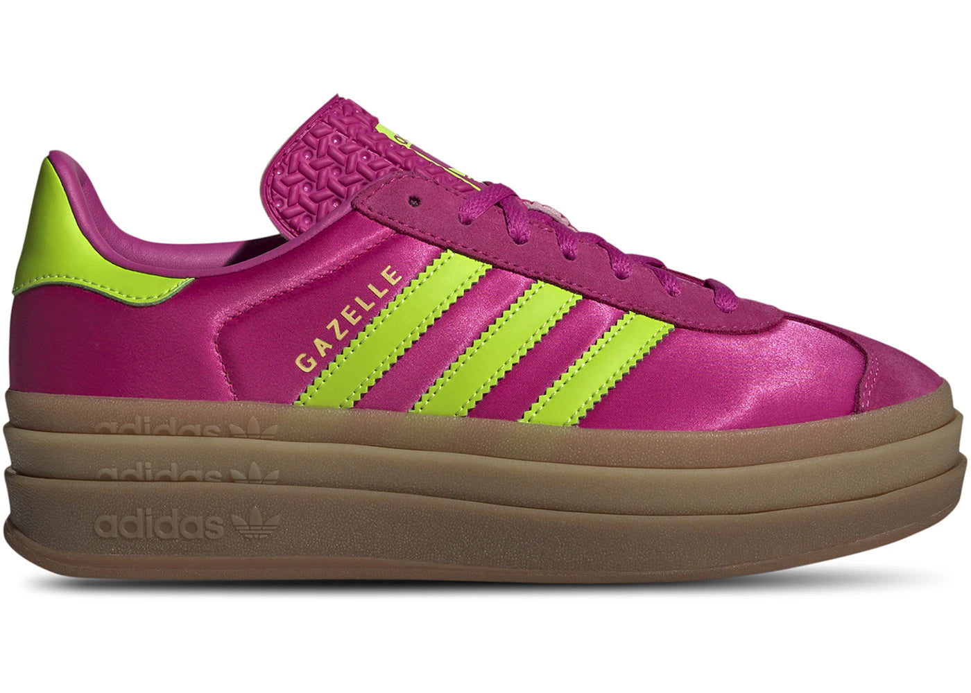 Adidas Gazelle Bold Slime Fuchsia (Women'S)