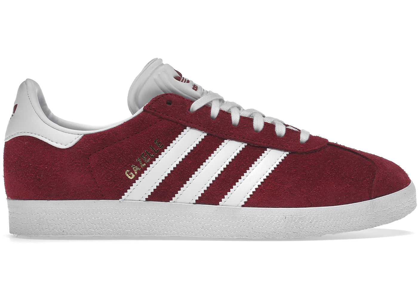 adidas gazelle collegiate burgundy white