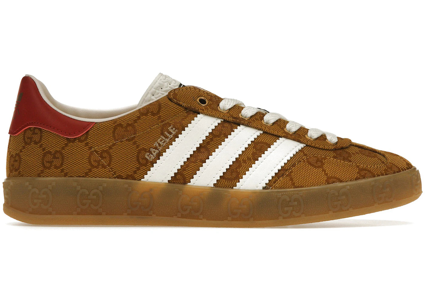 Adidas Gazelle Gucci Original Gg Beige Brown Womens Adidas Gazelle Gucci Original Gg Beige Brown Womens