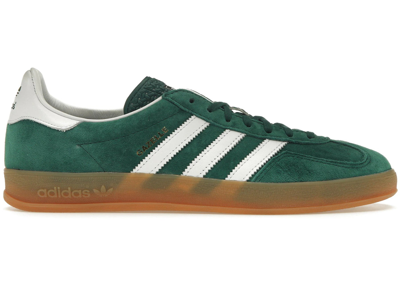 adidas gazelle silver green womens adidas Gazelle Indoor Collegiate Green Gum