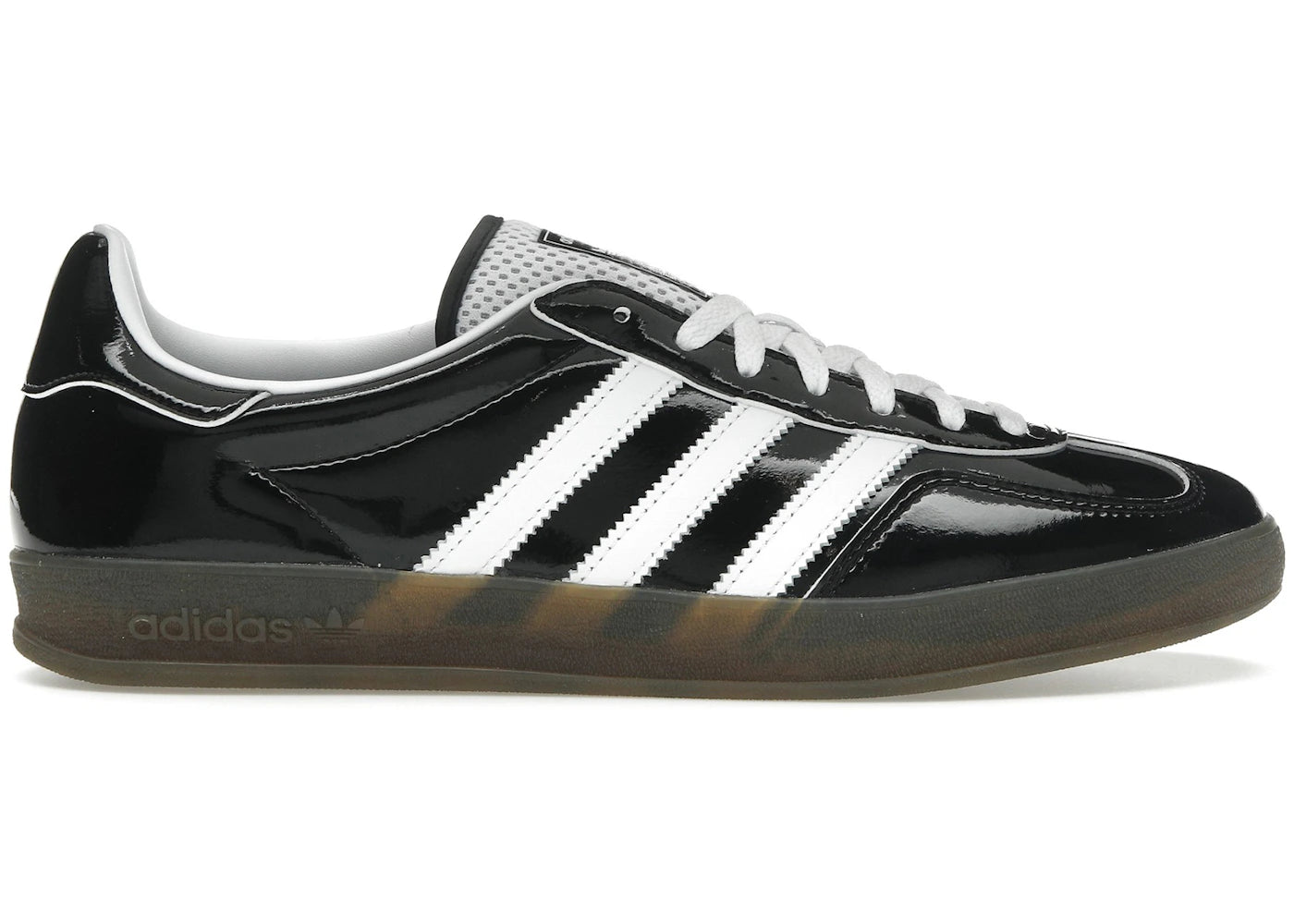 Adidas Gazelle Indoor Core Black Patent Leather