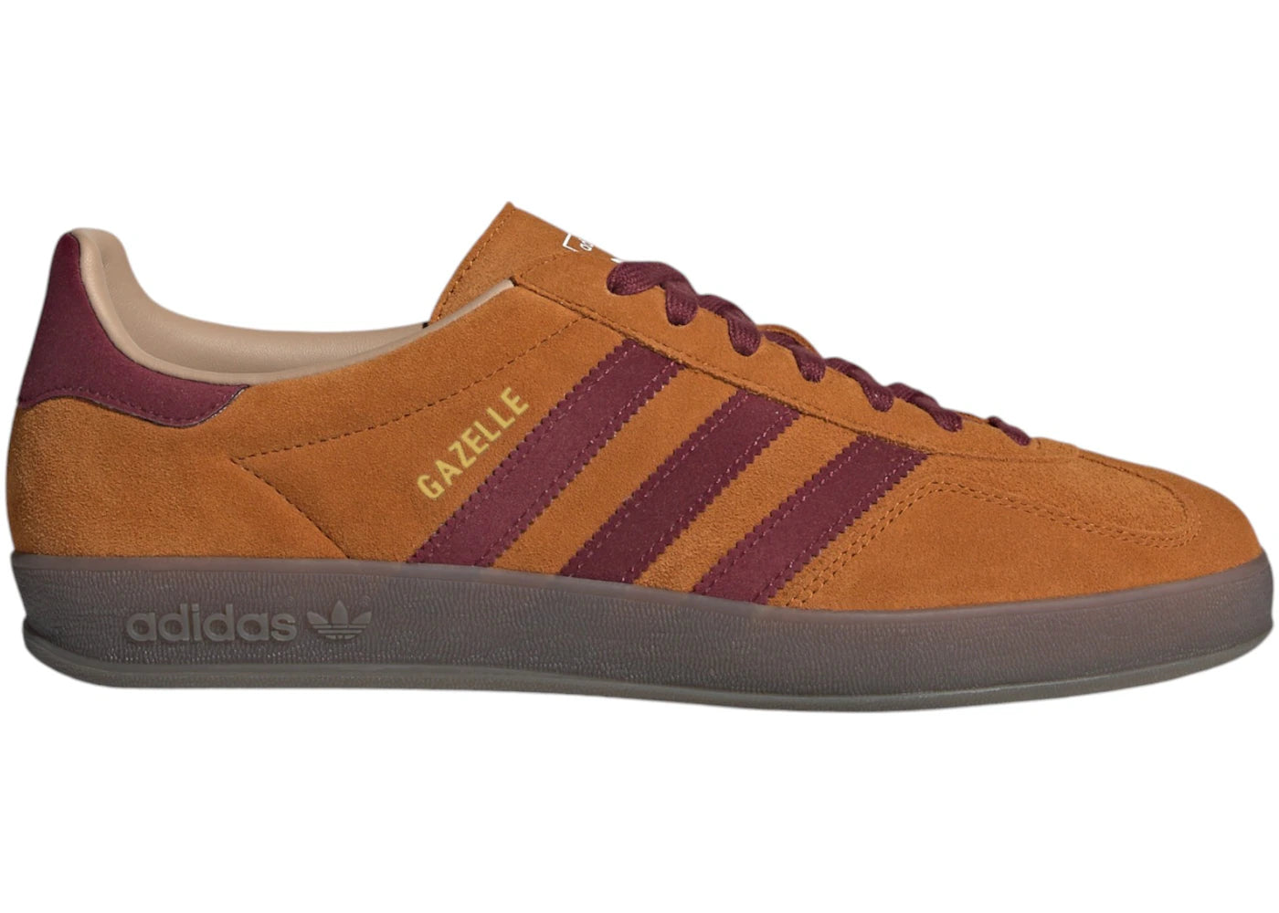 Adidas Gazelle Indoor Craft Ochre Shadow Red Warm Sandstone