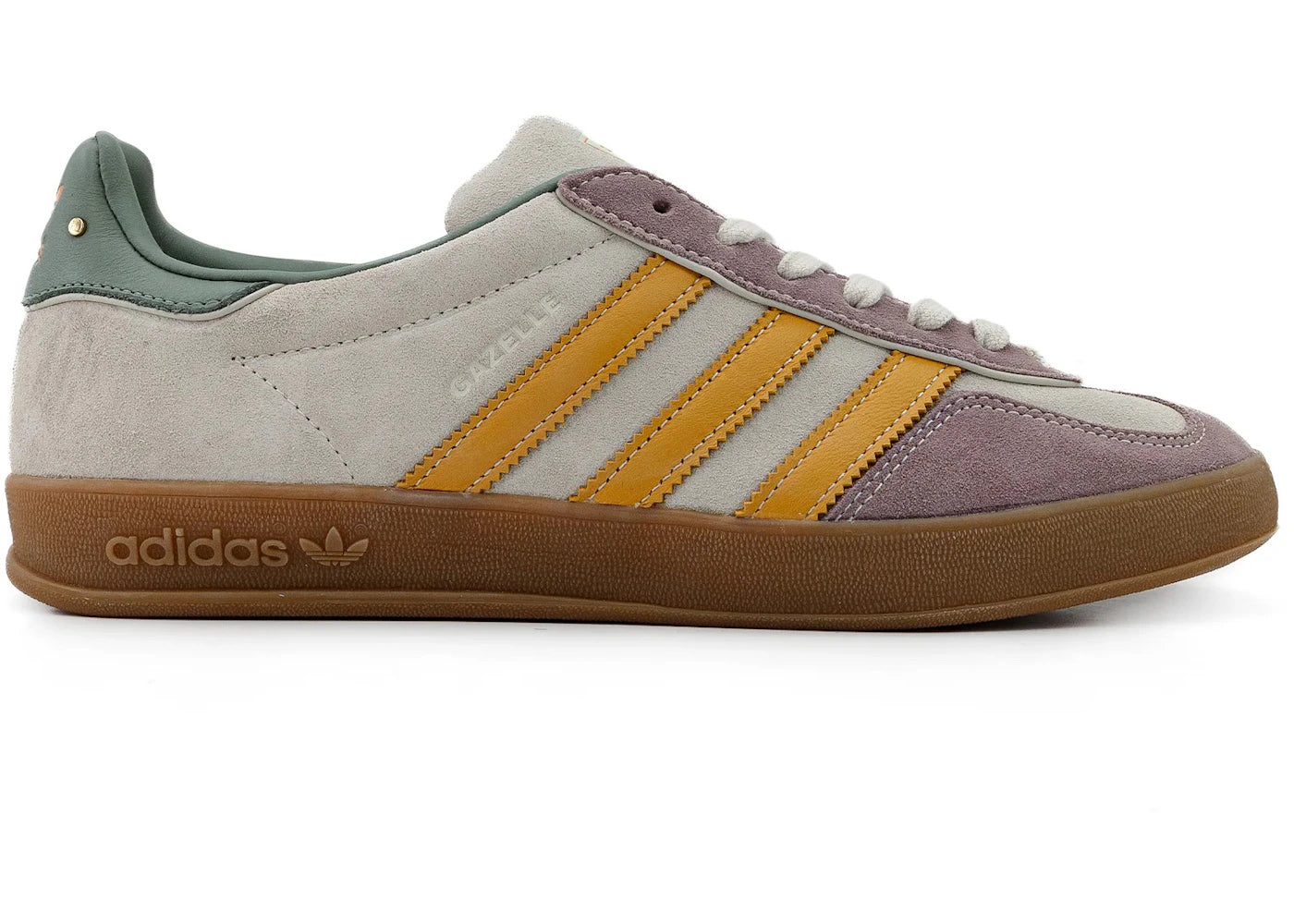 Adidas Gazelle Indoor Off White Preloved Yellow – Kicks Machine