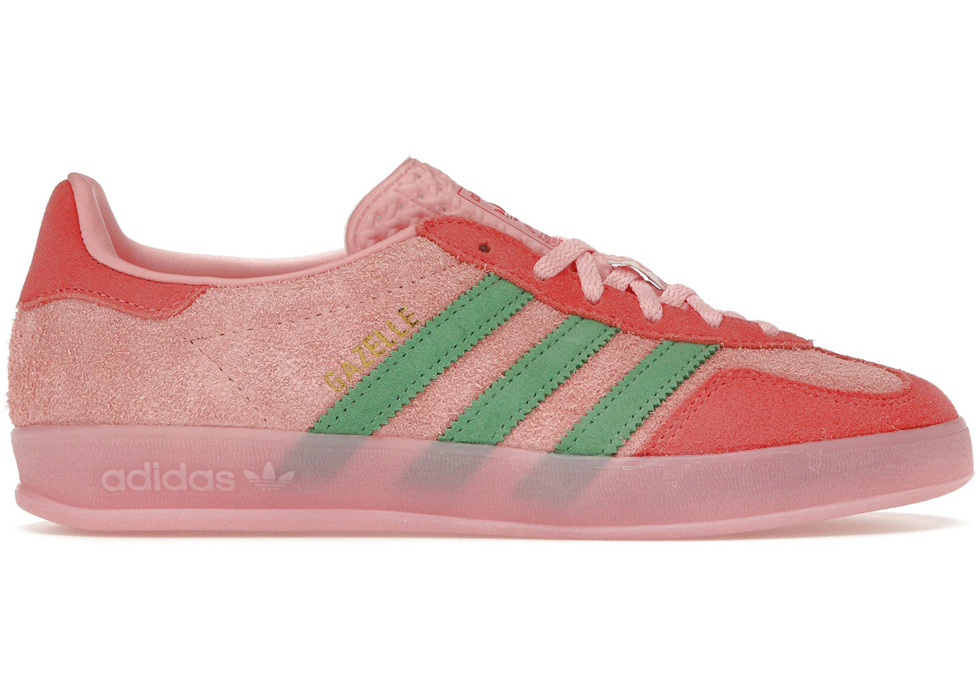 Adidas Gazelle Indoor Semi Pink Spark Preloved Scarlet (Women'S)