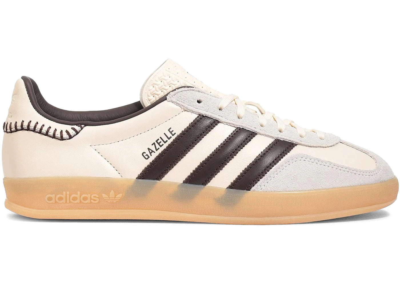 Adidas Gazelle Indoor Wonder White Dark Brown