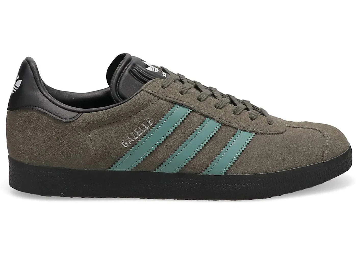Adidas Gazelle Olive Green Black