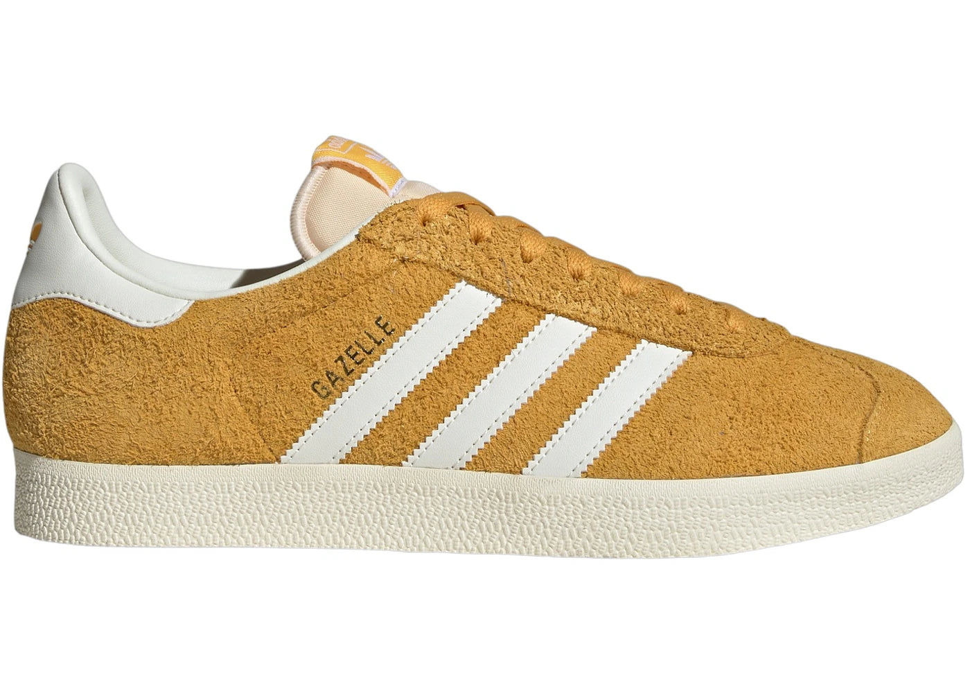 Adidas Gazelle Preloved Yellow Off White Cream White