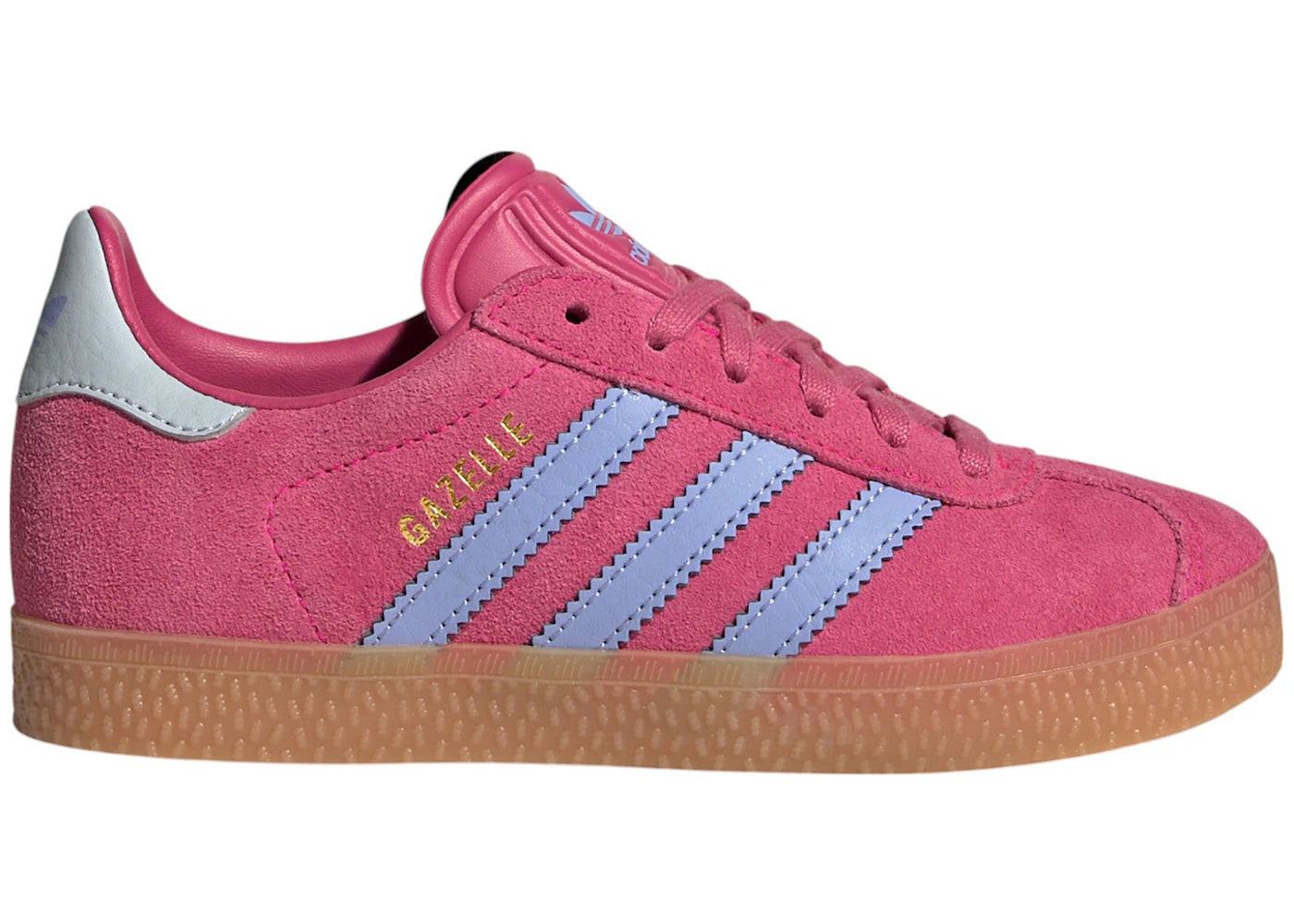 Adidas Gazelle Shock Pink Blue Spark Halo Blue (Ps)