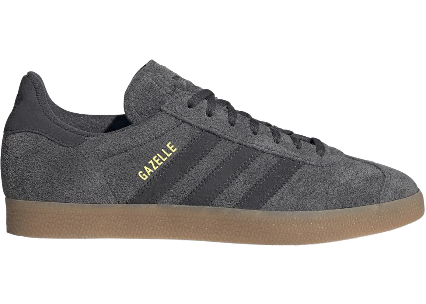 Adidas Gazelle Suede Grey Carbon Gum