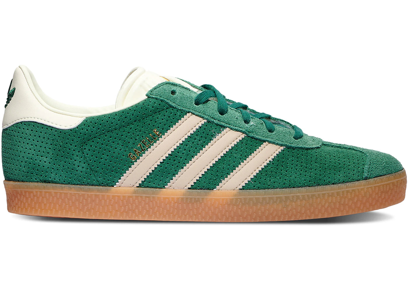 Adidas Gazelle Wonder Beige Collegiate Green (Gs)