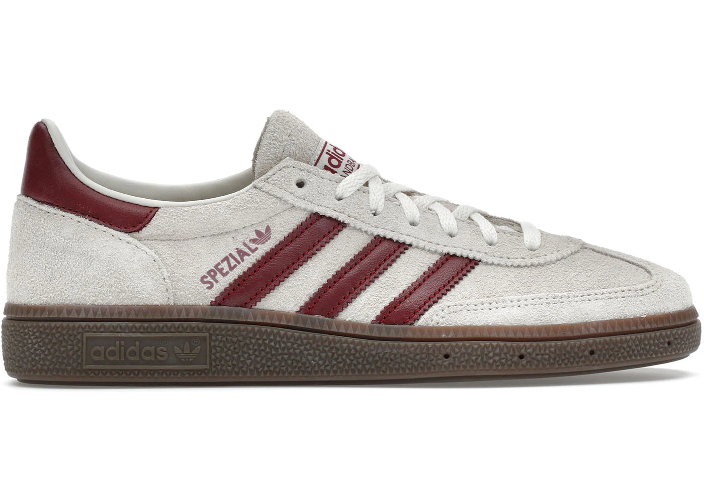 Adidas Handball Spezial Off White Collegiate Burgundy (Women'S)