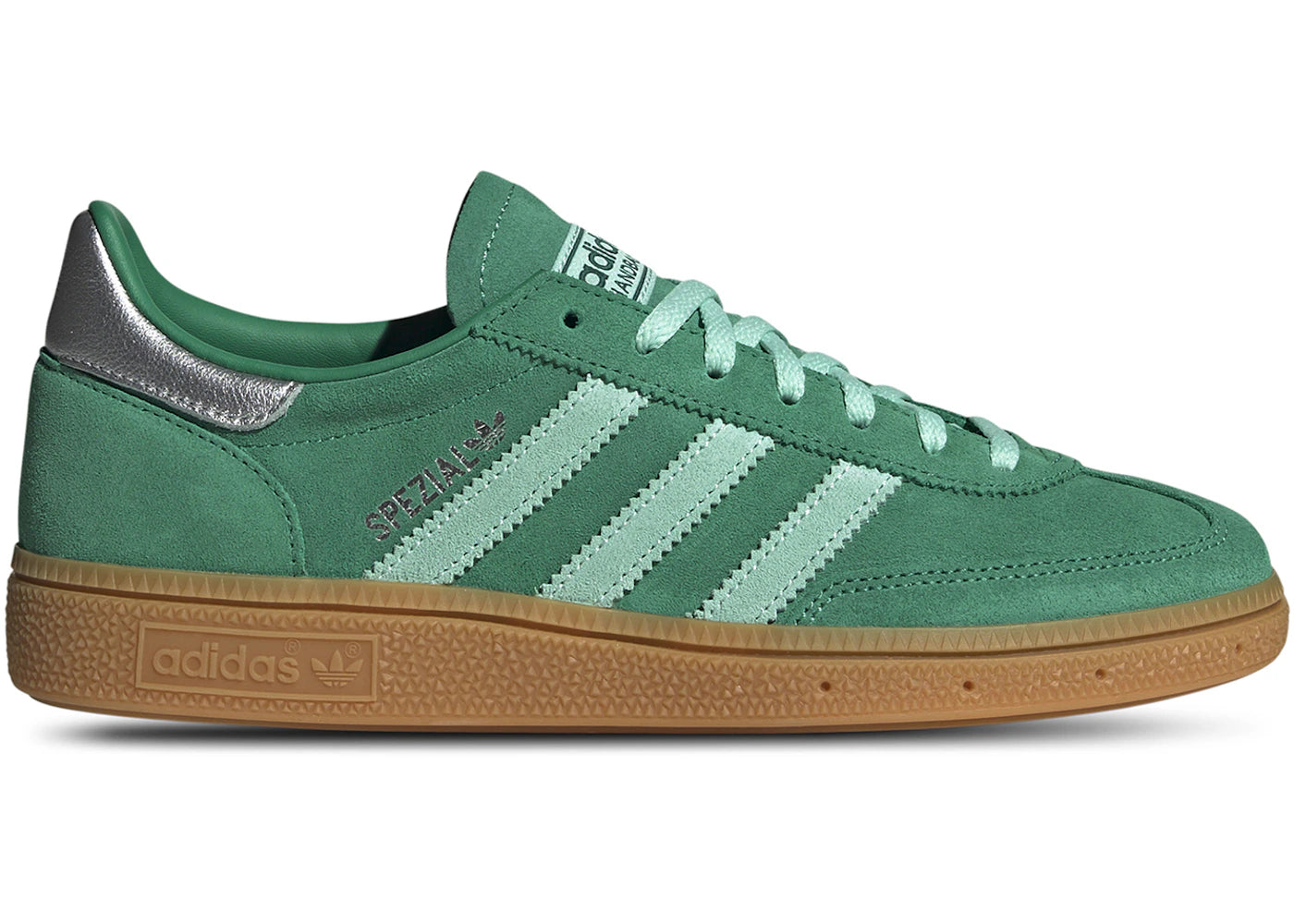 Adidas Handball Spezial Semi Court Green Clear Mint Gum (Women'S)