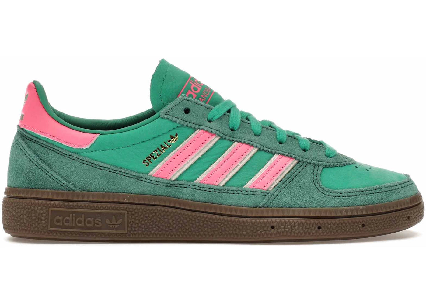 Adidas Handball Spezial Weltmeister Court Green Lucid Pink UK