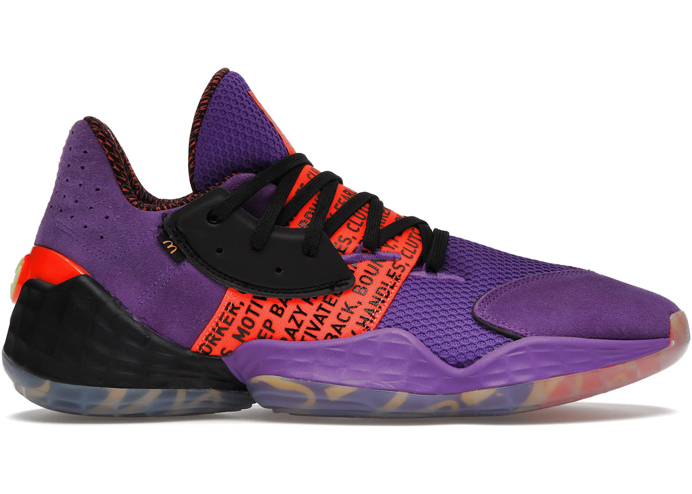 シューズ(男性用)  Harden Vol. 4 McDonald's Adidas Harden Vol. 4 Mcdonald'S India | Kicks Machine
