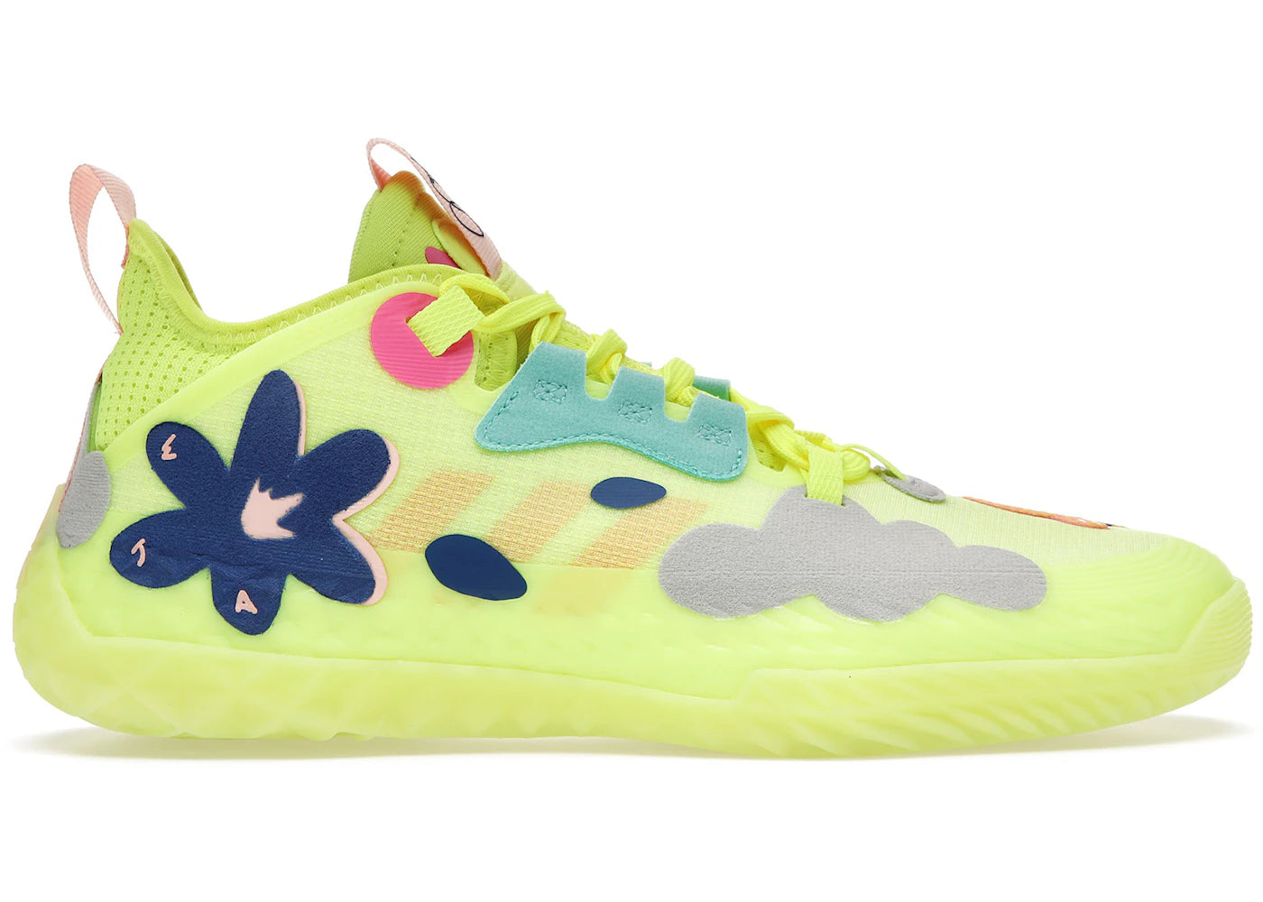 Adidas Harden Solar Yellow UK 15