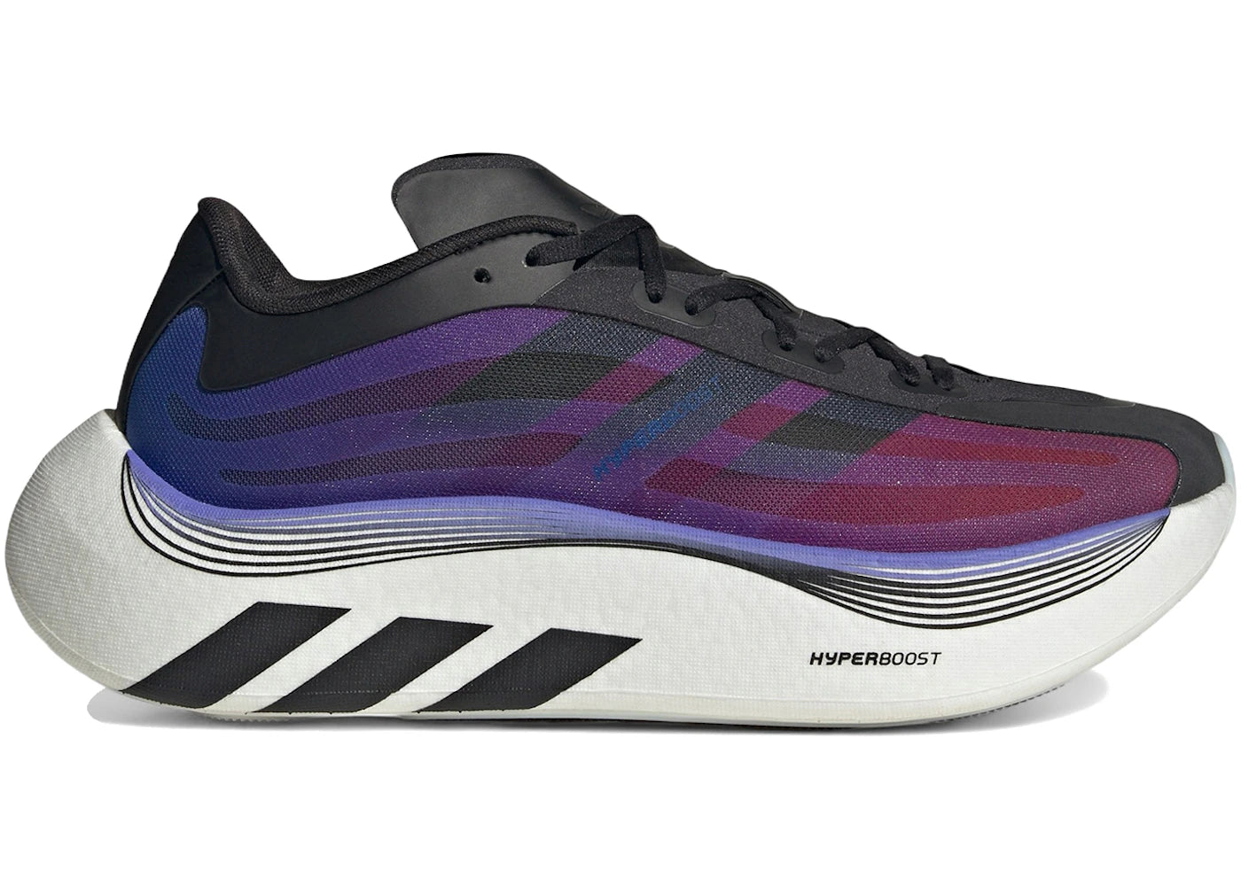 Adidas Hyper Boost Euphoria Lt Black Lucid Blue Solar Red