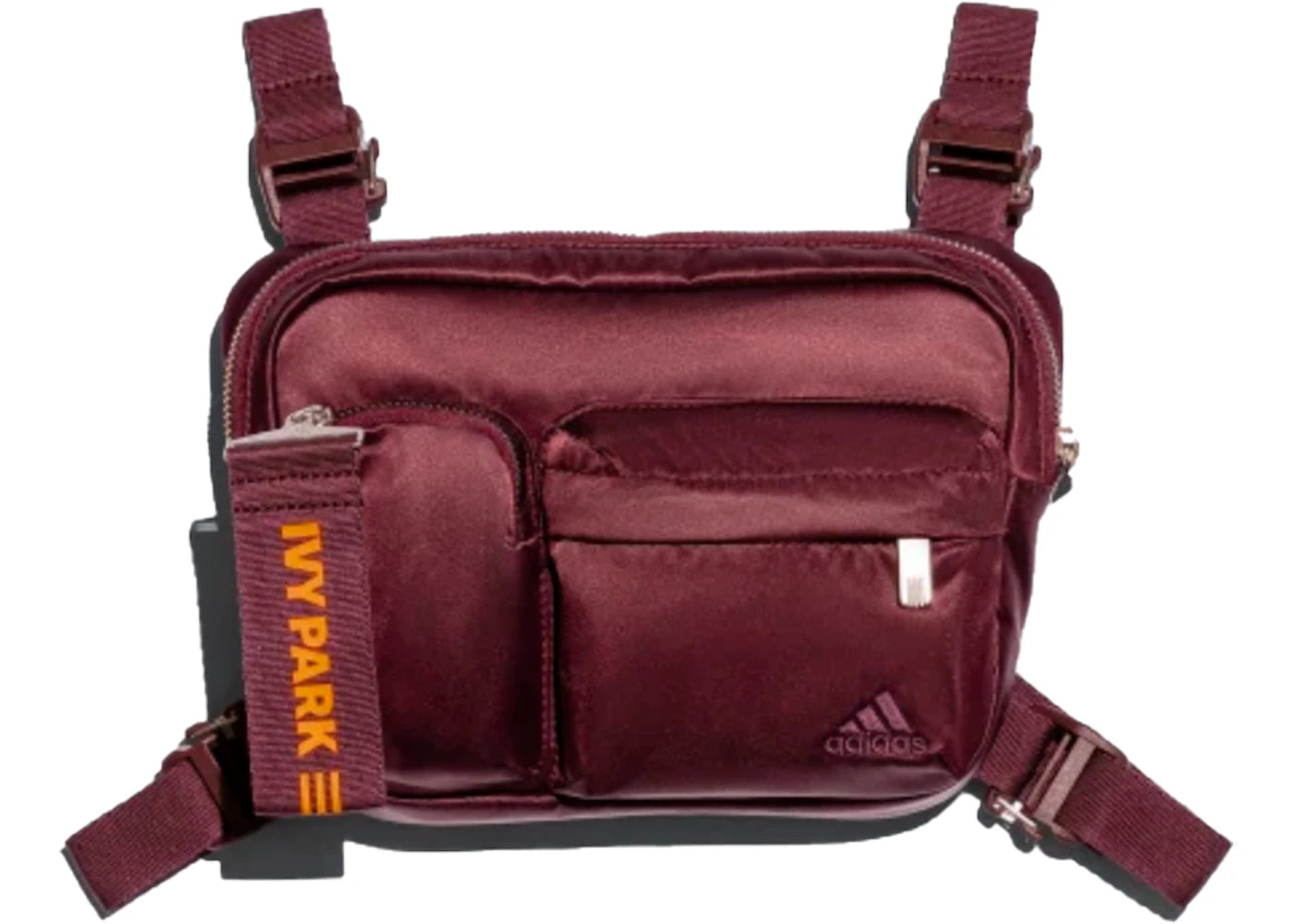 Adidas Ivy Park Harness Bag Maroon/Solar Orange