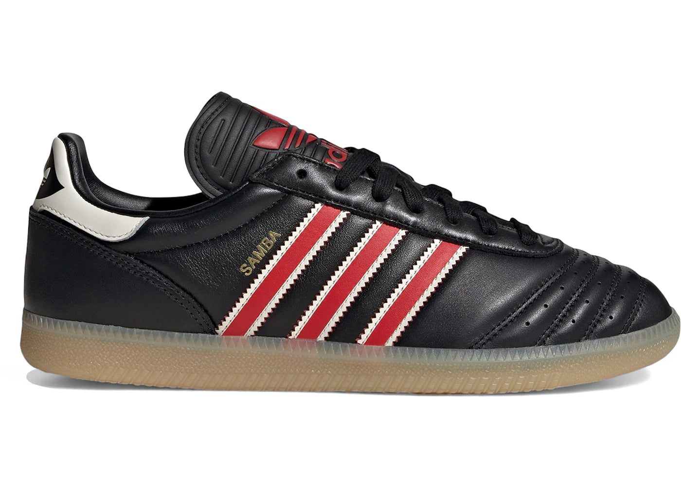 Adidas Samba Jp Black Red Gum
