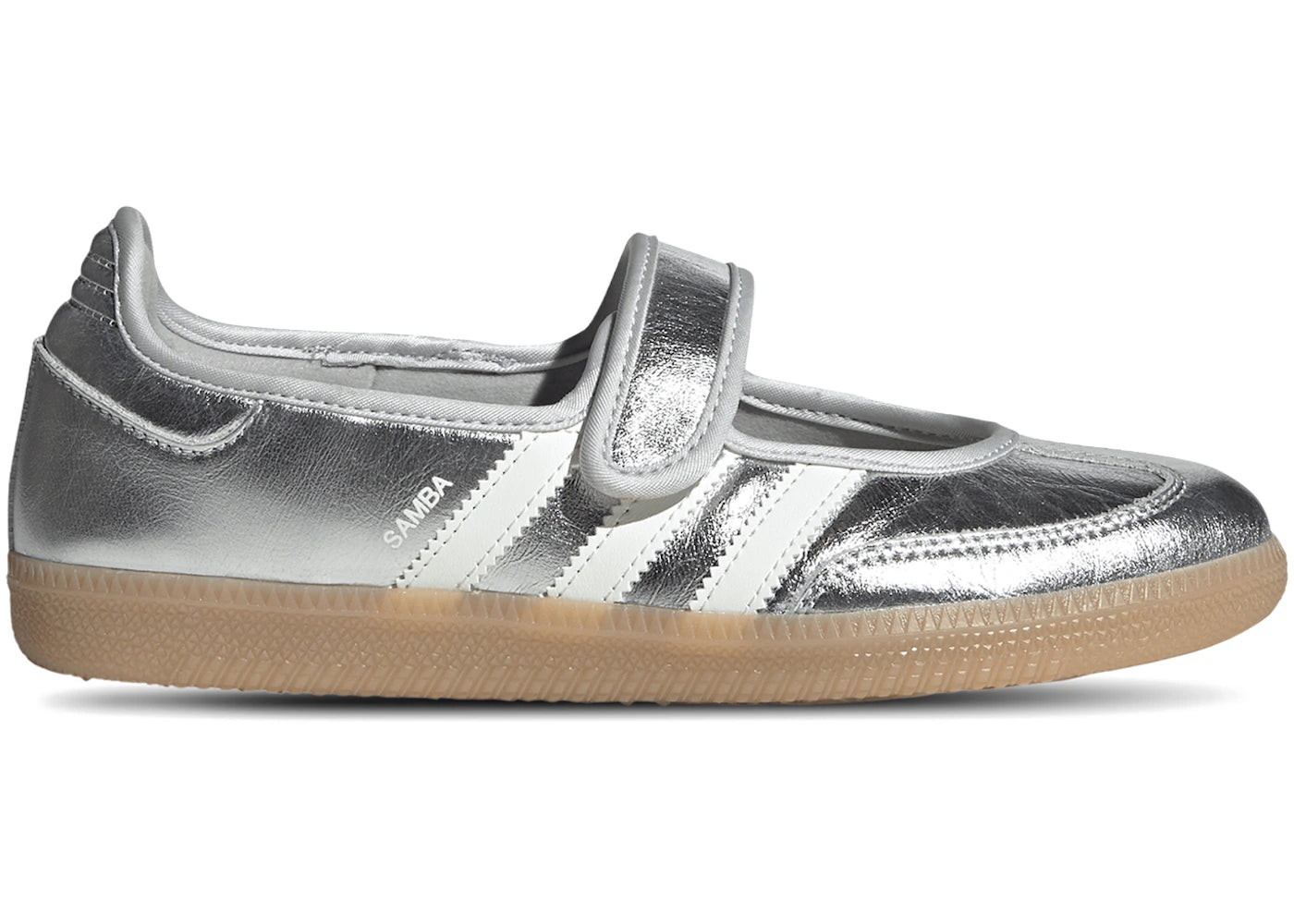 Adidas Samba Jane Silver Metallic Off White (Women'S)