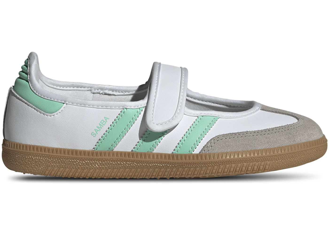 Adidas Samba Jane White Easy Green (Gs)