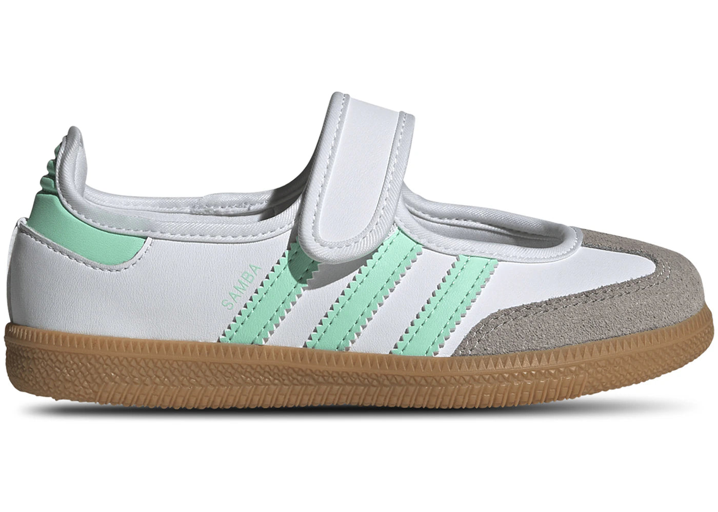 Adidas Samba Jane White Easy Green (Ps)