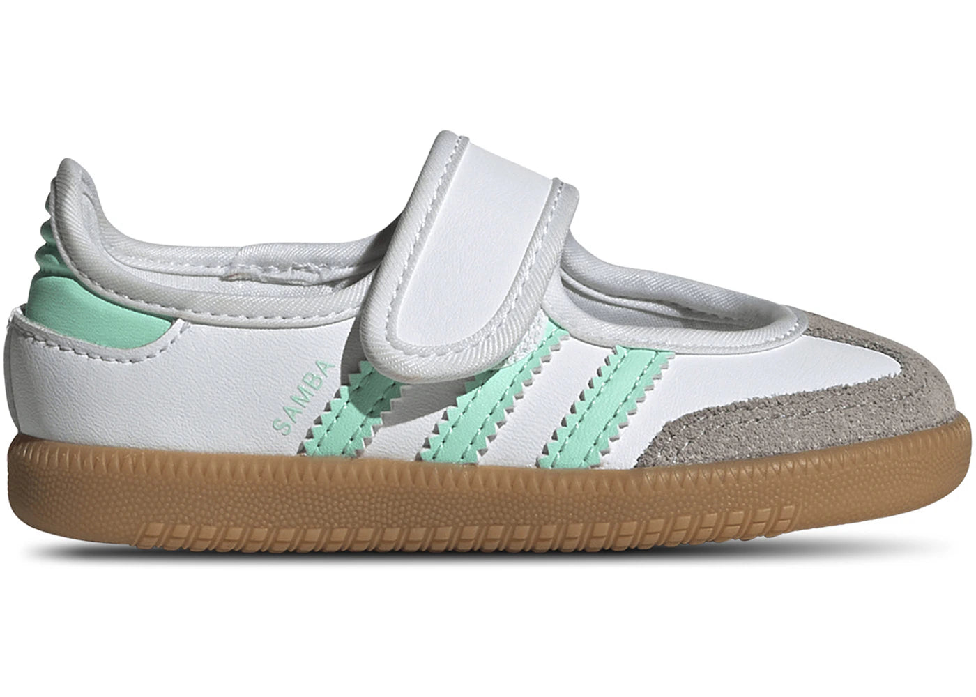 Adidas Samba Jane White Easy Green (Td)