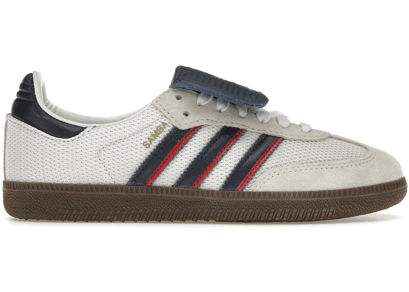 adidas samba lt crystal white dark blue