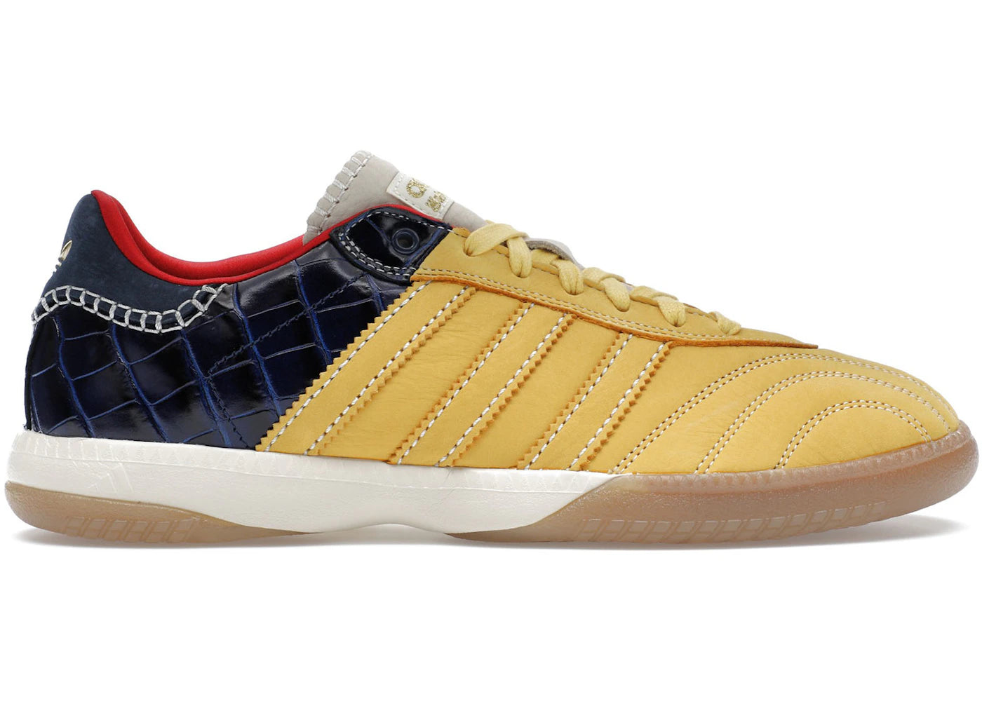 adidas x Wales Bonner MN Samba Suede (Fade Gold/Navy), 8