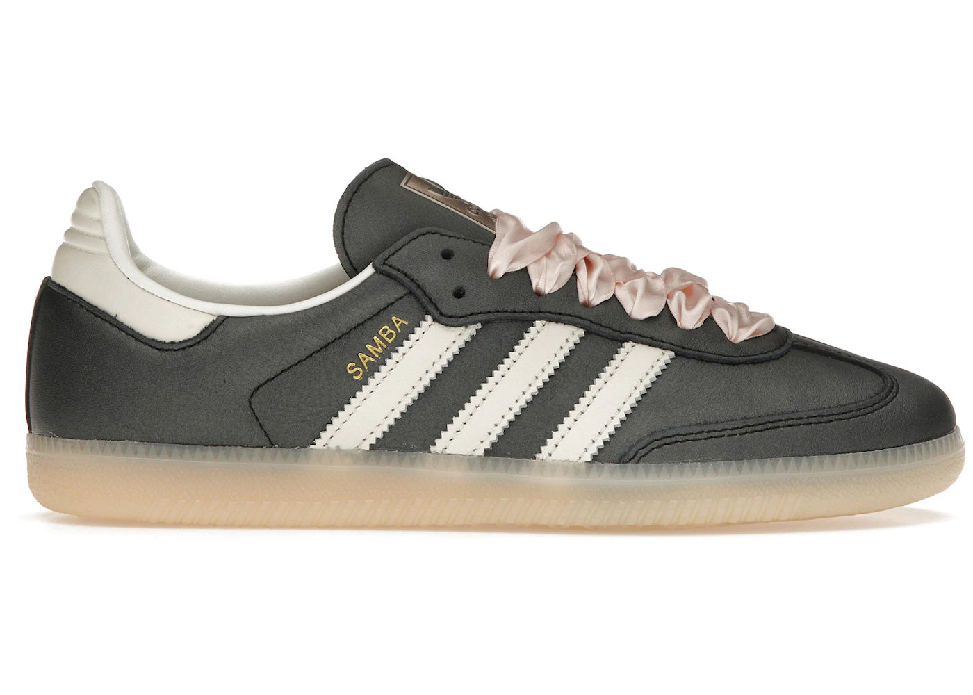 Adidas Samba Og Black Pink Ribbon Laces (Women'S) UK