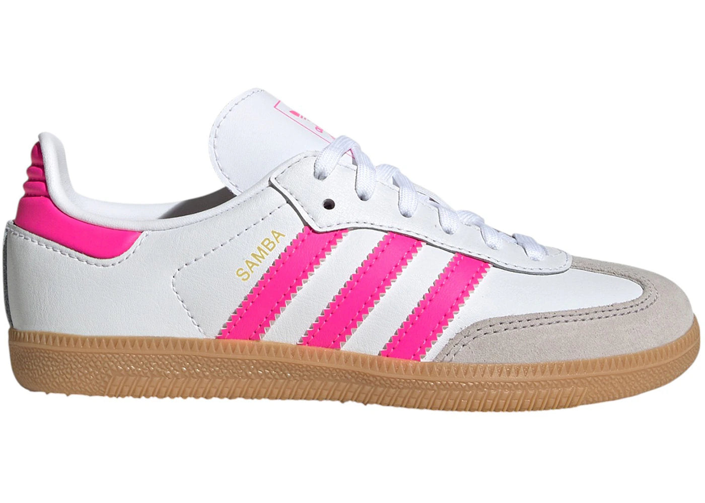 Adidas Samba Og Cloud White Lucid Pink Gum (Ps)