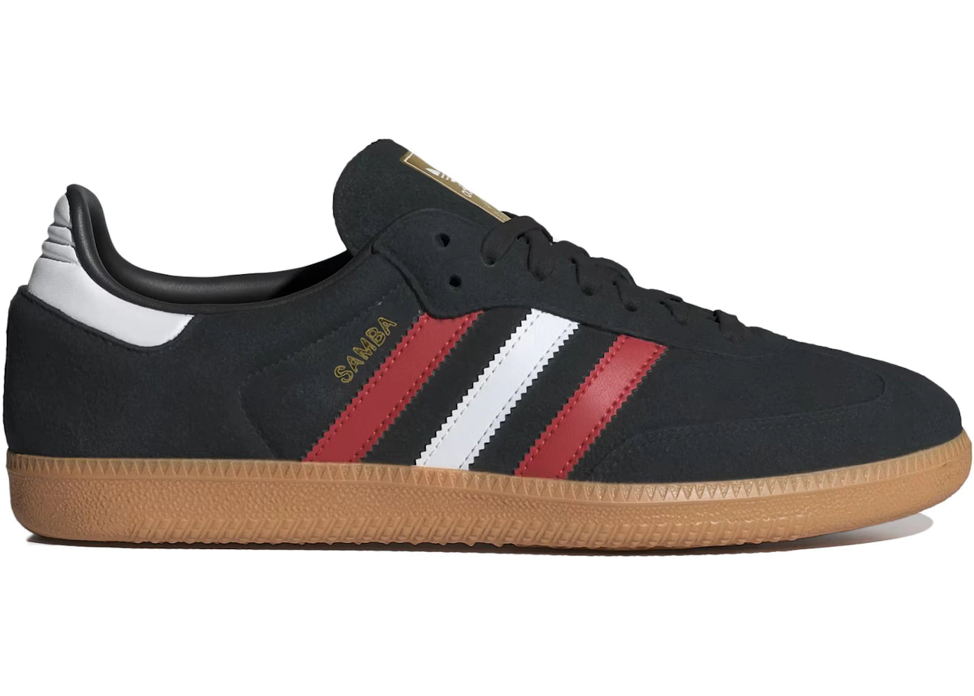adidas samba og core black better scarlet