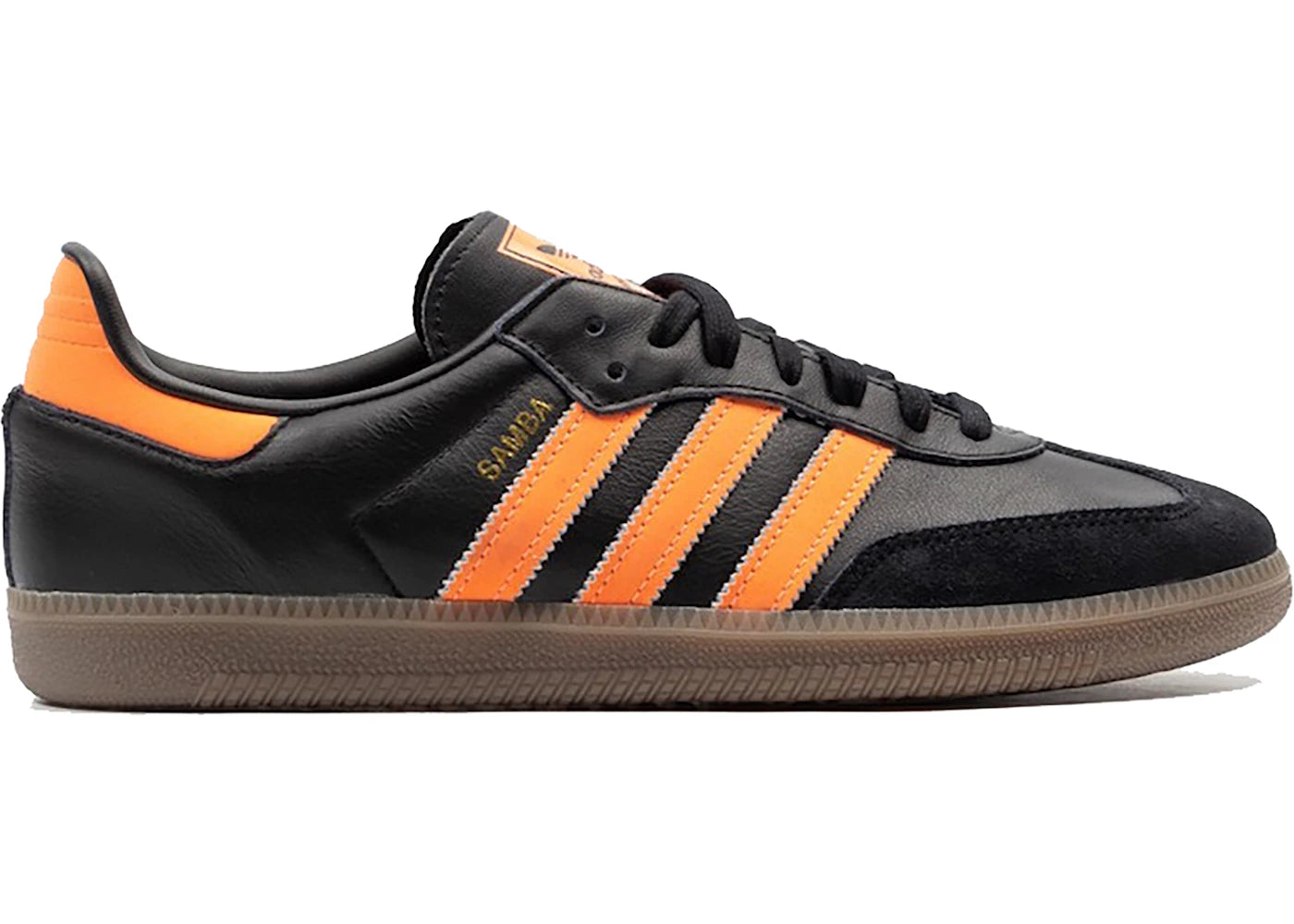 Adidas Samba Og Core Black Hi Res Orange