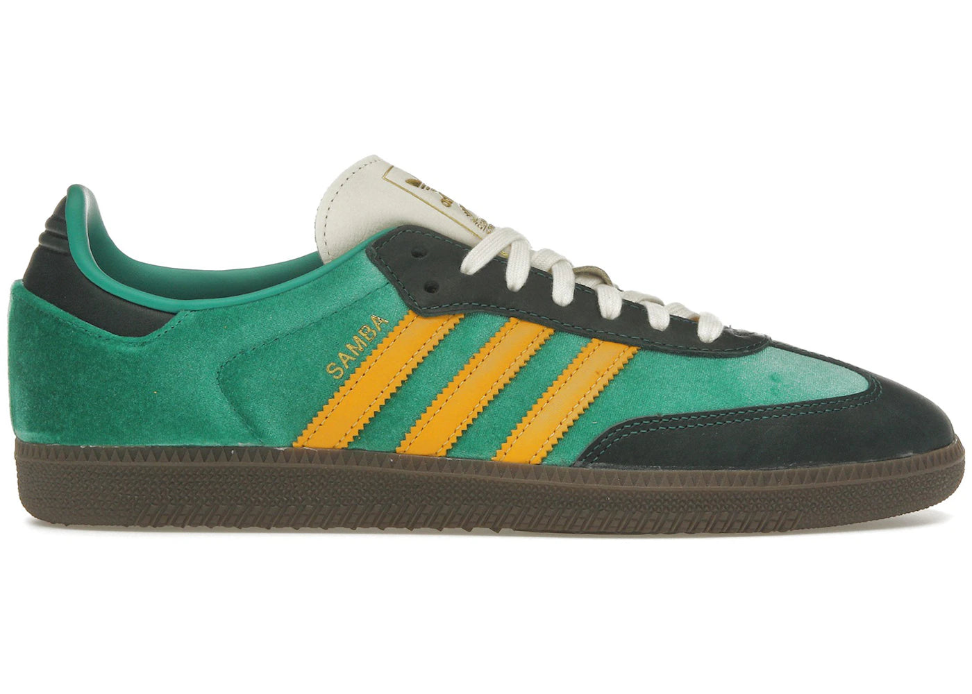 Adidas Samba Og Court Green Preloved Yellow (Women'S)