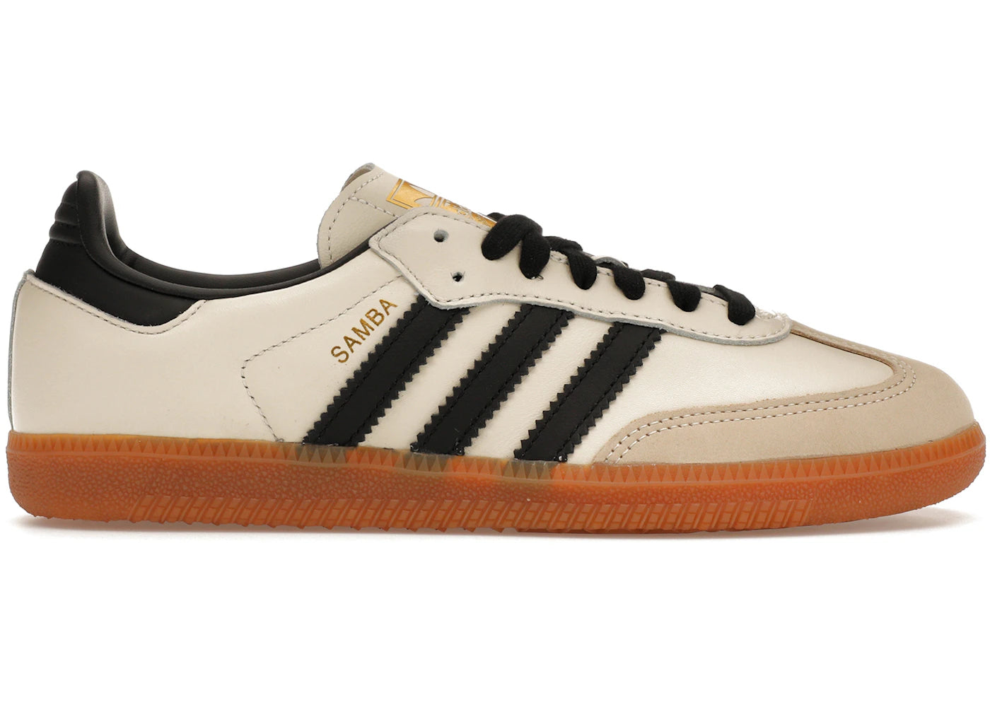 adidas gazelle silver green womens adidas - Womens Samba OG - Core Black/Preloved Red-Cream White main image 0