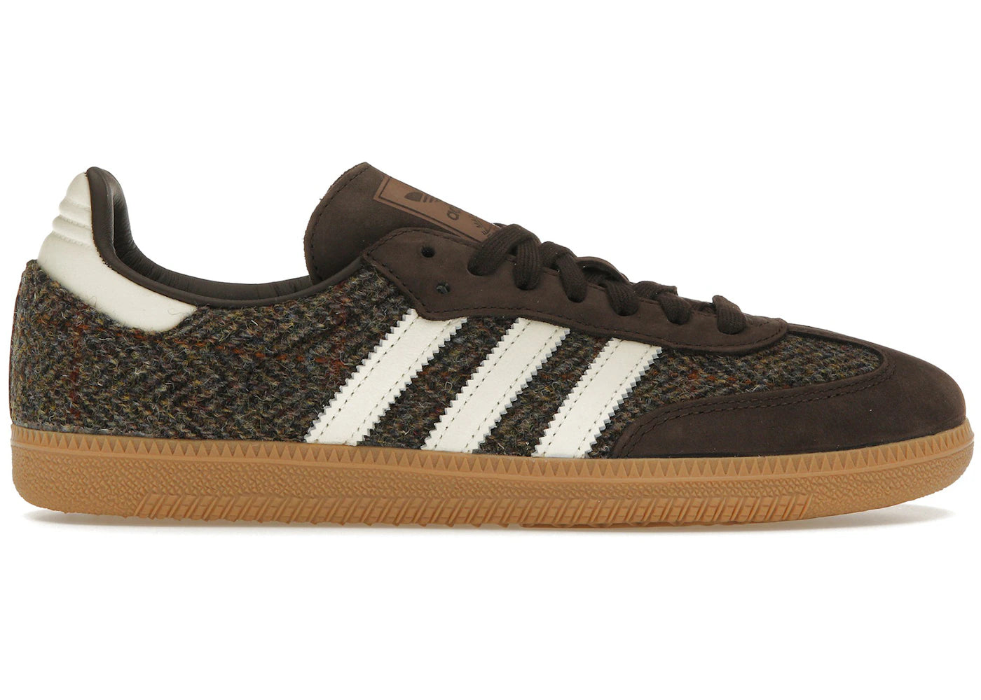 Adidas Samba Og Dark Brown Tweed