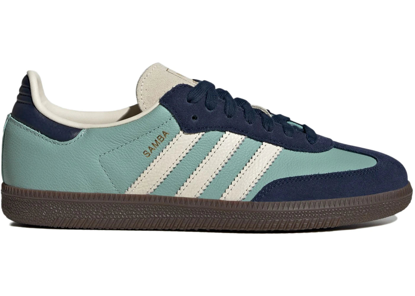 Adidas Samba Og Hazy Green Night Indigo (Women'S)