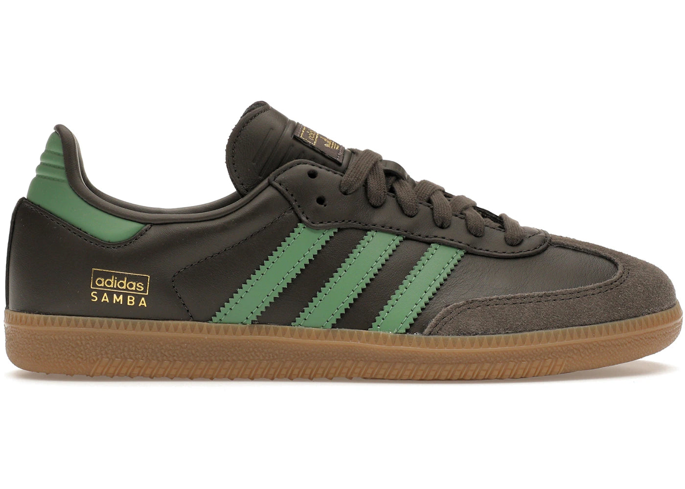 Adidas Samba Og Shadow Olive Preloved Green – Kicks Machine