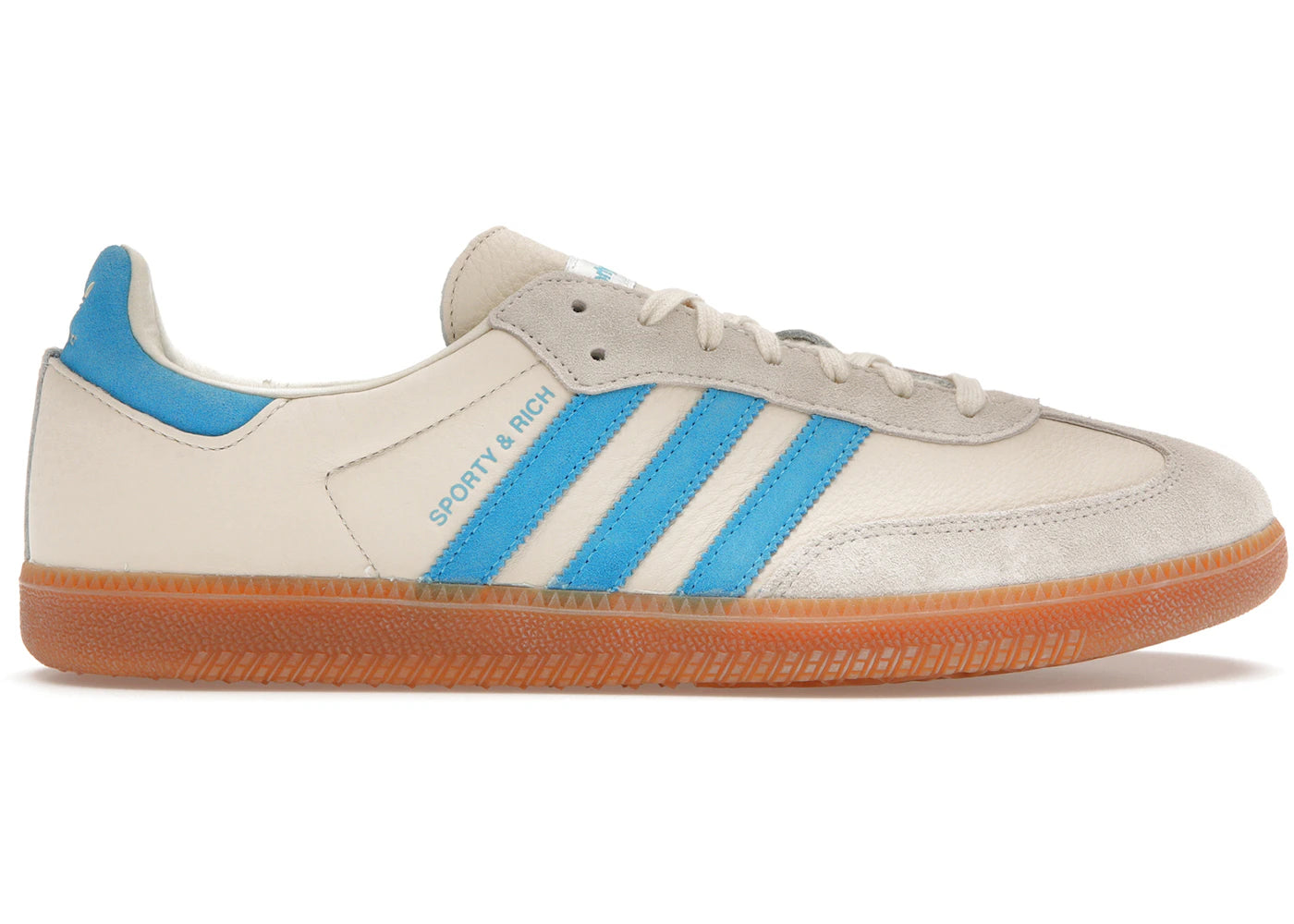 Adidas Samba Og Sporty & Rich Cream Blue – Kicks Machine