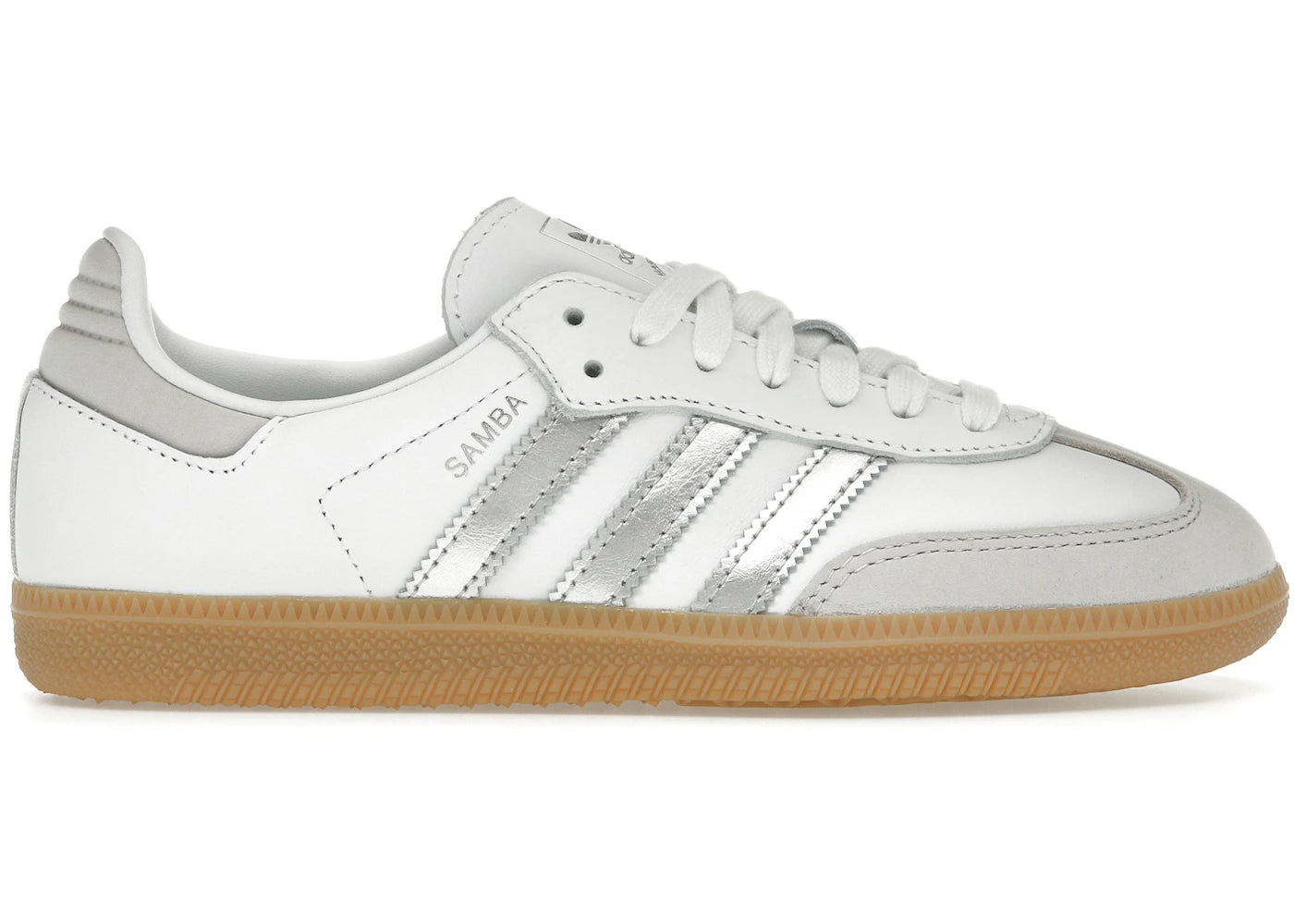 ADIDAS Samba OG Silver Metallic Cloud White (Women's) main image 0