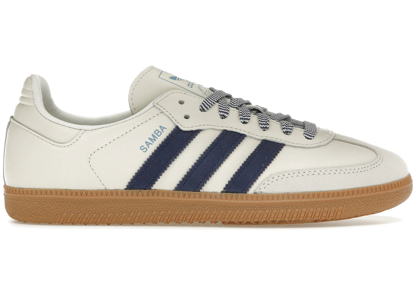 Adidas Samba Off White Dark Blue (Women'S) – Kicks Machine