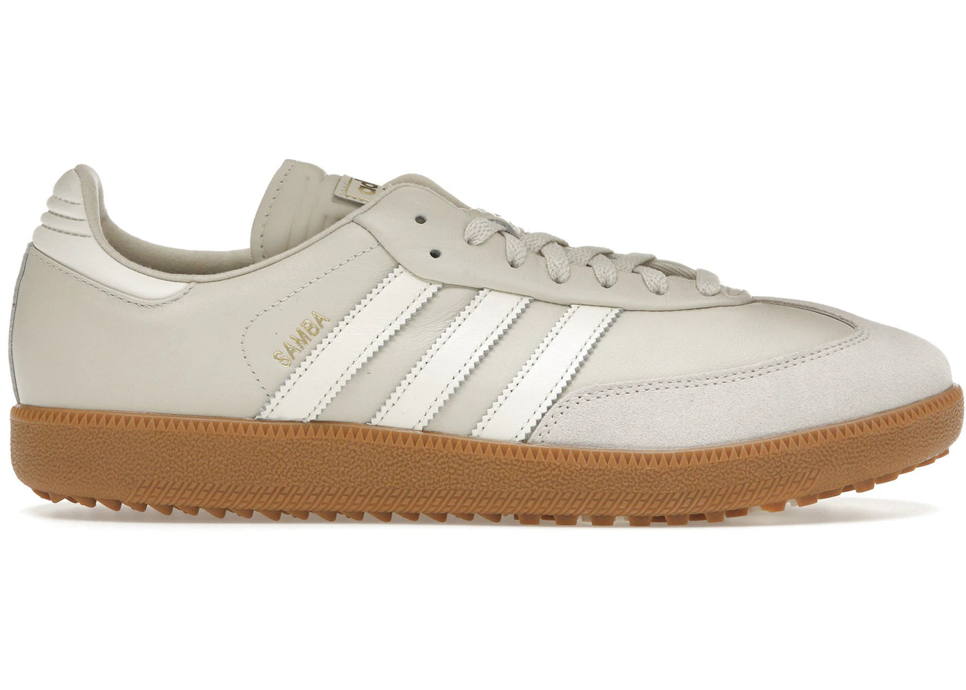 Adidas Samba Spikeless Golf Alumina Off White Gum